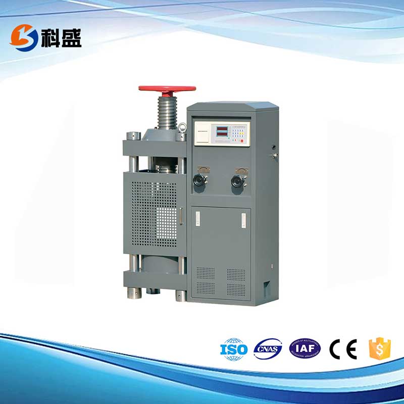YES-ED數顯式壓力試驗機(框架式,電動(dòng)絲杠)
